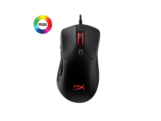 HyperX Pulsefire Raid - Gaming Mouse - 11 Programmable Buttons RGB Ergonomic Design Comfortable Side Grips Software-Controlled Customization