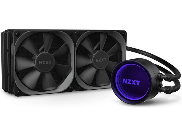 NZXT Kraken X63 RGB 280mm - RL-KRX63-R1 - AIO RGB CPU Liquid Cooler - Rotating Infinity Mirror Design - Improved Pump - Powered By CAM V4 - RGB