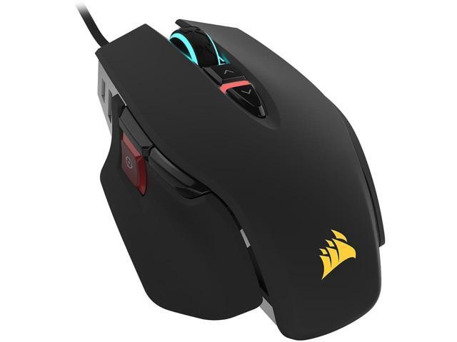Corsair M65 RGB ELITE Tunable FPS Gaming Mouse Black Backlit RGB LED 18000 dpi Optical