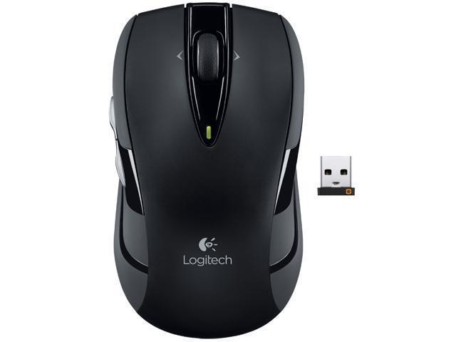 Logitech Wireless Mouse Logitech(M525 Upgrade) 24GHz 4 Buttons Tilt Wheel USB RF Wireless Optical Mouse-Black