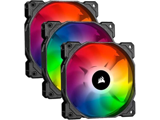 Corsair iCUE SP120 RGB PRO Performance 120mm Triple Fan Kit with Lighting Node CORE - CO-9050094-WW