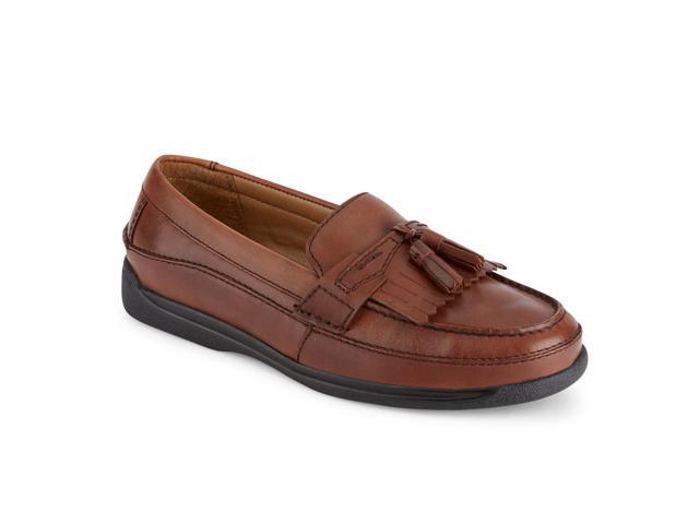 Dockers Mens Sinclair Leather Dress Casual Tassel Loafer Shoe