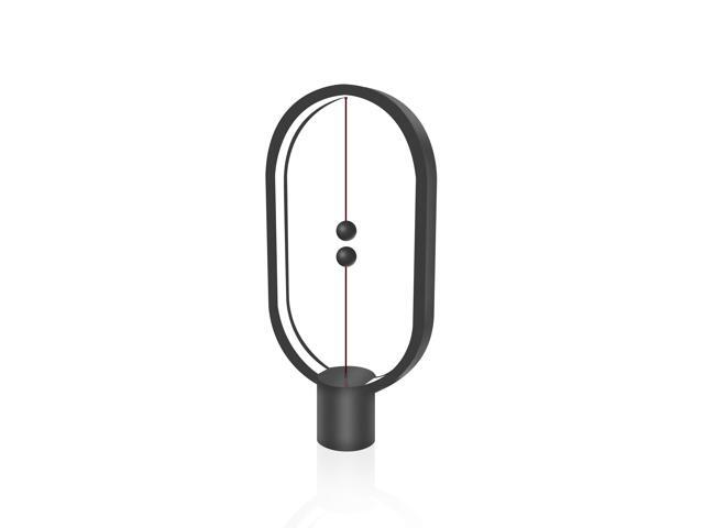 Heng balance lamp - Ellipse magnetic mid-air switch USB powered LED lamp Warm Eye-Care LED Lamp Night Lamp Table Lamp Decoration for Bedroom