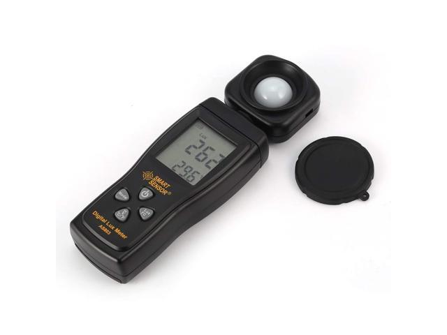 SMART SENSOR AS803 Digital Lux Meter Luminance Tester Light Meter 1-200000 Lux Tools Photometer Spectrometer Actinometer