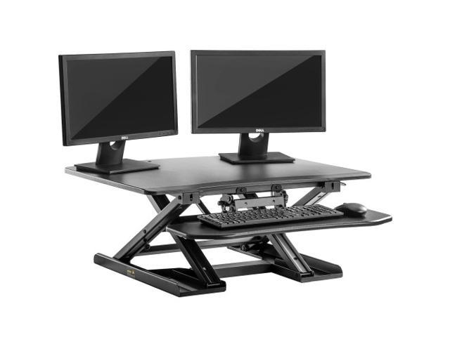 Helloland Modern Luxe Adjustable Sit Stand Desk Height Adjustable