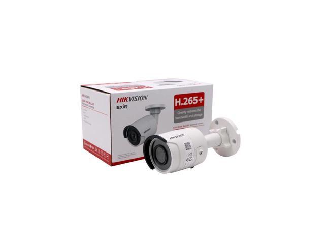 Hikvision 80MP 4K UltraHD Exir Bullet Camera 4mm 3840x2160 EXIR 98ft Night Vision Hikvision DS-2CD2083G0-ISmart H265+ WDR3DNR SD Card Slot