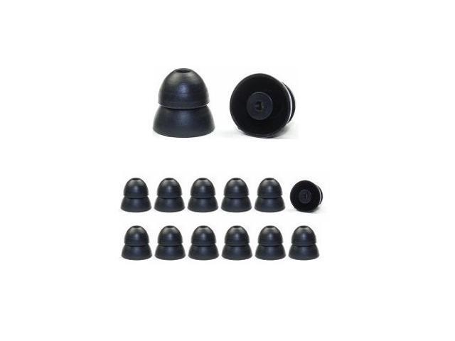 Double flange ear tips with 2mm connection hole diameter fits most Etymotic Research Klipsch Shure & Westone earphones (please verify specific