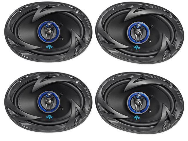 (4) Autotek ATS693 6x9' 1600 Watt 3-Way Car Audio ATS Serie Coaxial Speakers