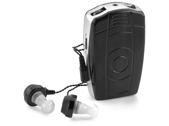 Digital Personal Sound and Voice Amplifier - Pocket Sound by MEDca with Single Ear and Double Ear Headphone Earbuds with Microphones The Best