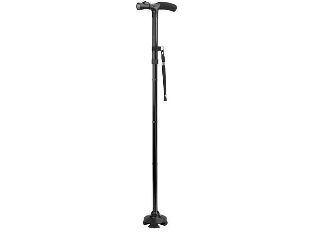 Folding Cane with Led Light - Original Magic Cane with LED Light to Get Around Easier in The Dark Walking Sticks for Men Adjustable Collapsible