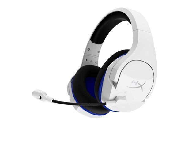 HyperX Cloud Stinger Core - Wireless Gaming Headset for PS4 PC Lightweight Durable Steel Sliders Noise-Cancelling Microphone White