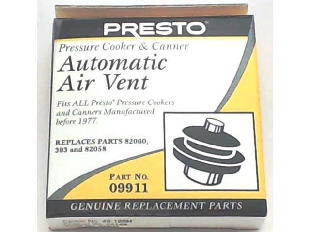 Presto Pressure Cooker Automatic Air Vent 09911