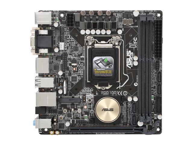 NeweggBusiness - ASUS H97I-PLUS LGA 1150 Intel H97 SATA 6Gb/s USB