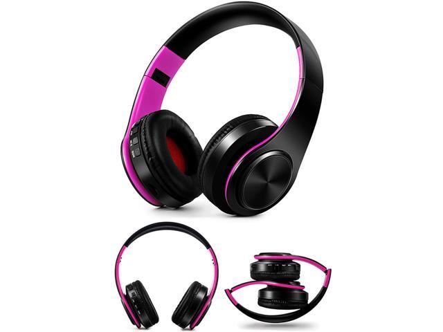 Wireless Bluetooth Earphones Headset Stereo Foldable Wireless Headphones Support TF card with Mic