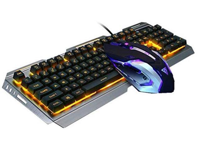 MOUSE KEYBOARD SET V1 Wired Backlit illuminated Usb Gaming Keyboard 3200DPI Gaming Mouse Gamer Laptop Computer Mouse