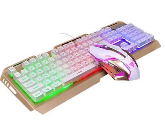 MOUSE KEYBOARD SET V1 Wired Backlit illuminated Usb Gaming Keyboard 3200DPI Gaming Mouse Gamer Laptop Computer Mouse