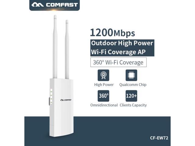 Original Comfast CF-EW72 1200Mbps 24G 5Ghz Outdoor Coverage Access Point AP WiFi Router Repeater Wireless Bridge