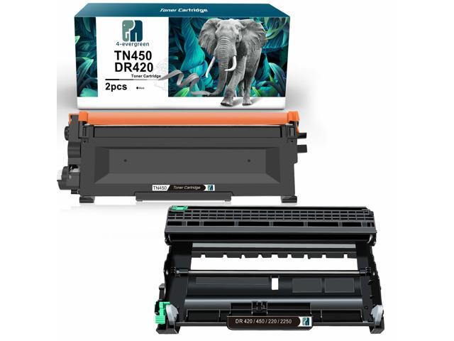 1x TN450 Toner & 1x DR420 Drum Unit for Brother MFC-7860DW HL-2270DW