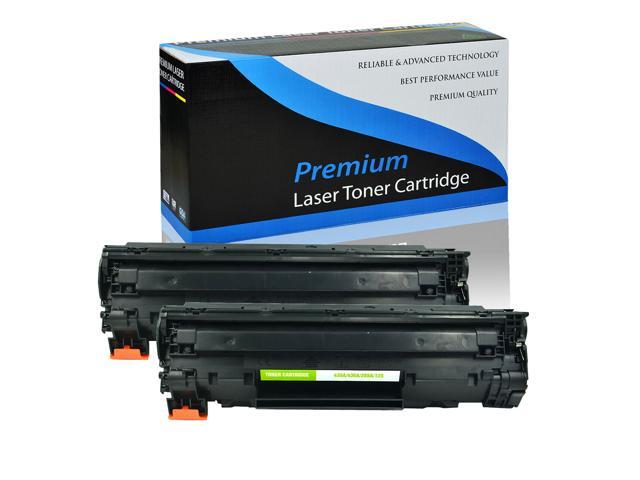 2Pk High Yield Toner Cartridge Cb435a 35A For Hp Laserjet P1009 P1003 P1006