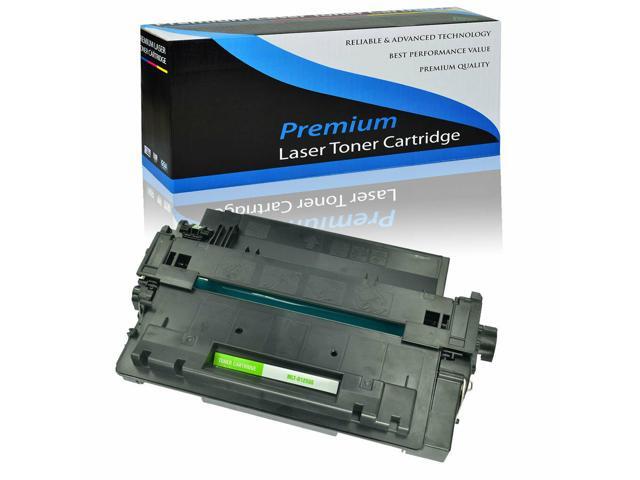 1Pk Black Ce255a 55A Toner Cartridge For Hp Laserjet P3010 P3015 P3015d P3015dn