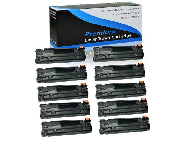 10 Pk Crg137 9435B001 Bk Toner Cartridge For Canon 137 Imageclass Mf212w Mf229dw