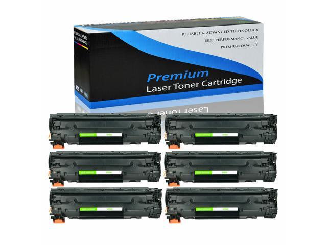 6Pk Cf283a 83A Toner Cartridge For Hp Laserjet Pro M127fn M127fw M201n M201dw