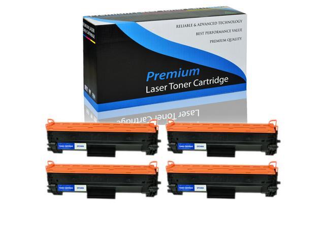 4 PACK - Black CF248A 48A Laser Toner for HP LaserJet Pro M15a M15w M16a Printer