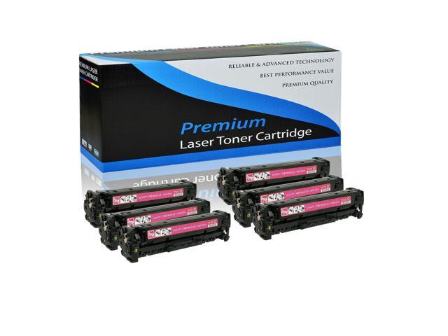 6Pk Cf213a Magenta Toner Cartridge For Hp Laserjet Pro 200 Color M251n M276n