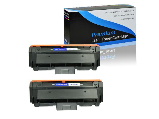 2Pk Mlt-D116l Laser Toner Cartridge For Samsung Sl-M2835 Sl-2836 Sl-M2826nd
