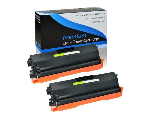 2Pk Tn433 Cyan Toner Cartridge Compatible For Brother Hl-L8360cdw Mfc-L8900cdw