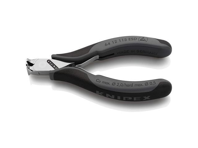 KNIPEX Tools - Electronics End Cutting Nippers ESD (6412115ESD)
