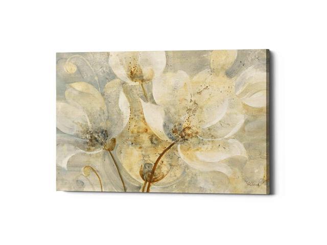 Epic Graffiti Garden Whispers by Albena Hristova Giclee Canvas Wall Art 18' x 12' Ivory