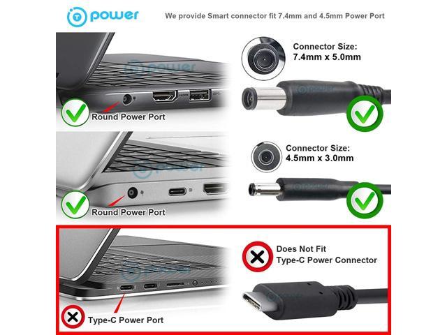 T POWER 65W ~ 90W Ac Adapter Charger Compatible with Dell Ultra HD4K Triple Display Wireless Docking Station D1000 D3100 D5000 Series Power Supply