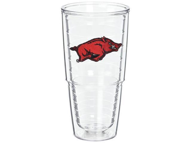 Tervis 1007074 Arkansas University Emblem Individual Tumbler 24 oz Clear