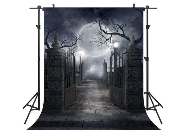 OUYIDA Halloween Theme 6X9FT Pictorial Cloth Seamless Customized Photography Backdrop Background Studio Prop TP17