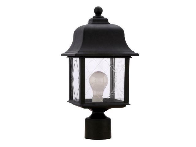 Spyglass Black Outdoor Post-Top Light
