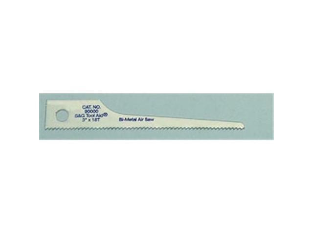 S and G Tool Aid 90000 Air Saw Blades 3 in Scroll 18Tpi