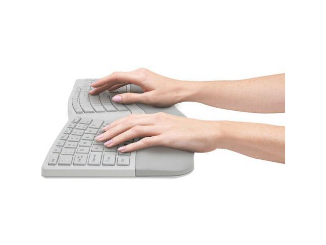 Kensington Pro Fit Ergo Wireless Keyboard And Mouse-Gray