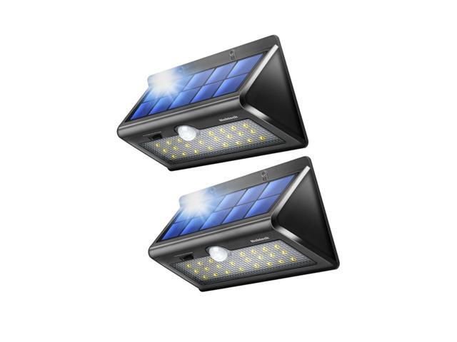 Solar Lights Nekteck 26 LED Outdoor Solar Wall Light with Motion Sensor Dete