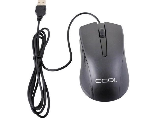 A05017 Wired Usb Black Optical Mouse