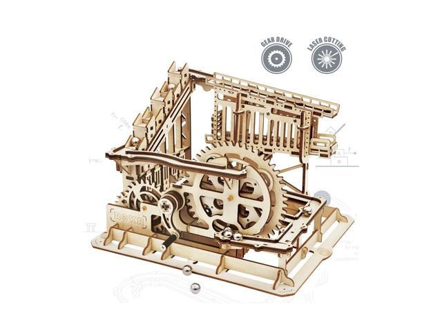 ROKR 3D Wooden Puzzle Mechanical Gears Set DIY Assembly Model Kits Wooden Cra