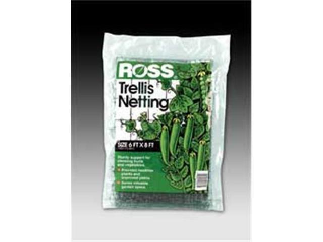 Easy Gardener Weatherly Consum Ross Trellis Netting Black 6 X 8 Feet - 16037
