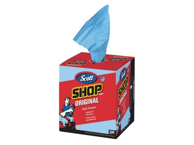 Scott 75190 Shop Towel Blue 12' x 10' 200 Count