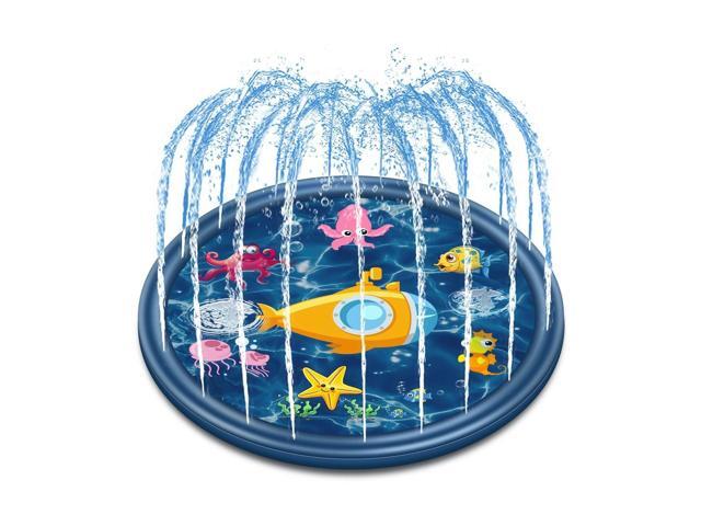 Jozo Outdoor Sprinkler Water Toys for Kids and Toddlers 68' Kids Summer Spla