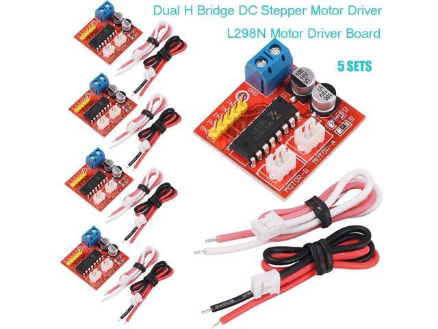 Dual H-bridge Motor Driver 1.5A DC Stepper PWM Motor Drive Module Replace L298N