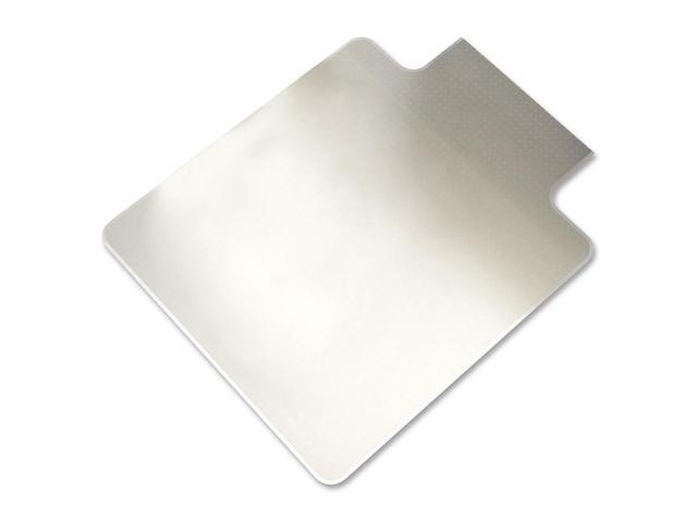 Lorell Medium Pile Chairmat 46'x60' Lip 25'x12' Clear 69165