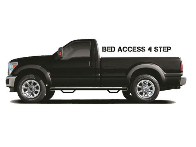 N-Fab C1581RC-4 Wheel To Wheel Nerf Step Bar w/Bed Access