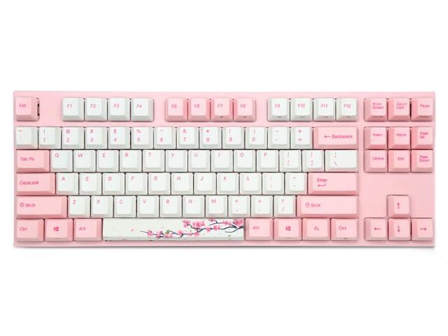 Varmilo VA87M Sakura TKL Gaming Mechanical Keyboard Cherry MX Silver