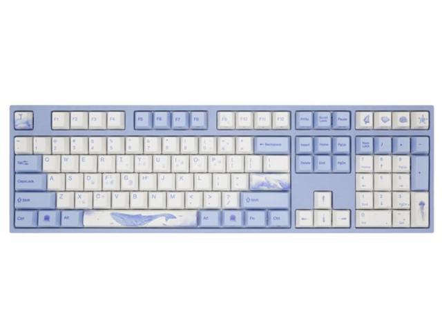 Varmilo VA108M Sea Melody Full Size Gaming Mechanical Keyboard Cherry MX Silver