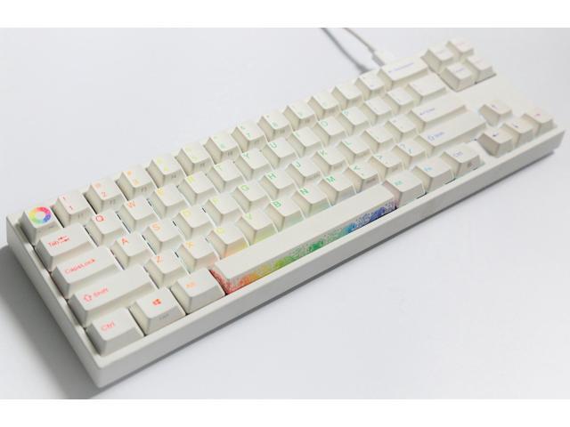 Ducky x Varmilo MIYA Pro Rainbow White LED 65% Dye Sub PBT Mechanical Gaming Keyboard